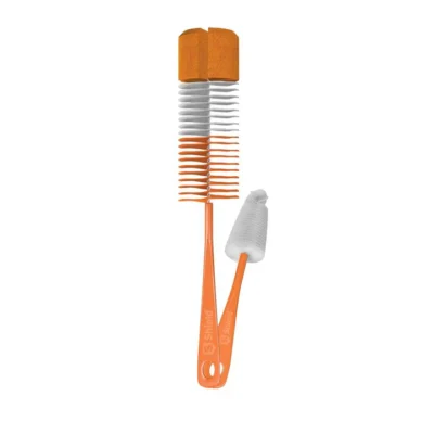 Shield Baby Bottle & Nipple Cleaning Brush (2-in-1)