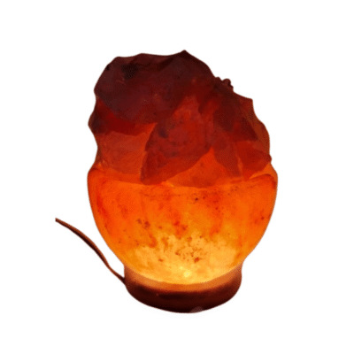 Rock Pieces Bowl Salt Lamp