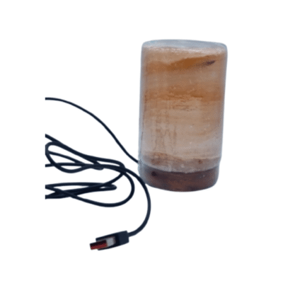 Round USB Salt Lamp