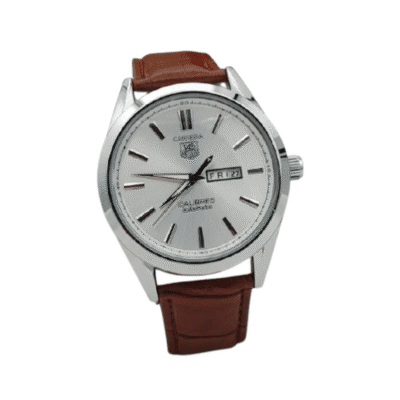CARRERA CALIBRE 5 - Luxury  Swiss Watch with Leather Strap