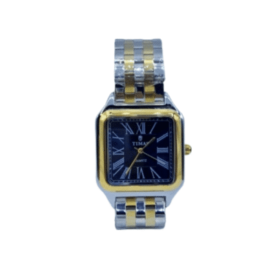 LUXURY TIMAS Dial Quartz Wristwatch Stainless Steel
