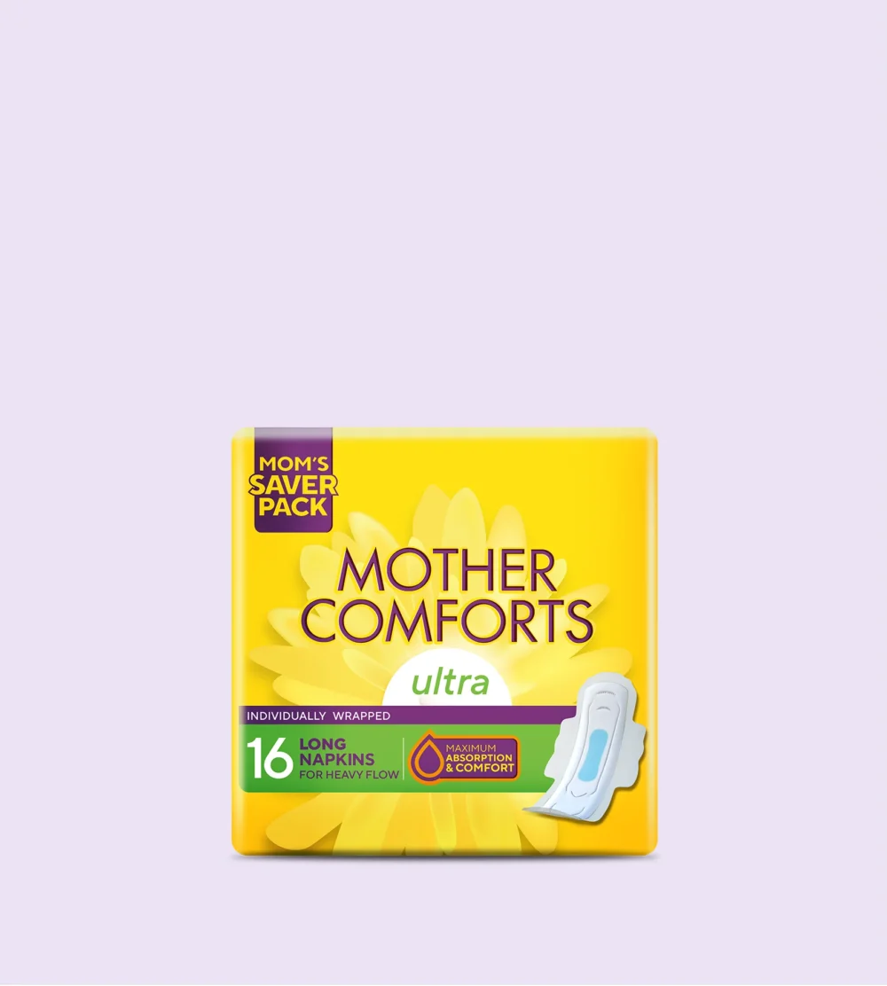 Mother Comforts Ultra-Sanitary Pads Long 16 Pcs