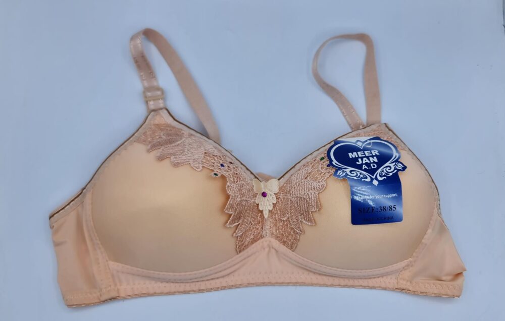 Soft Foam Padded Bra peach size-38 & 36