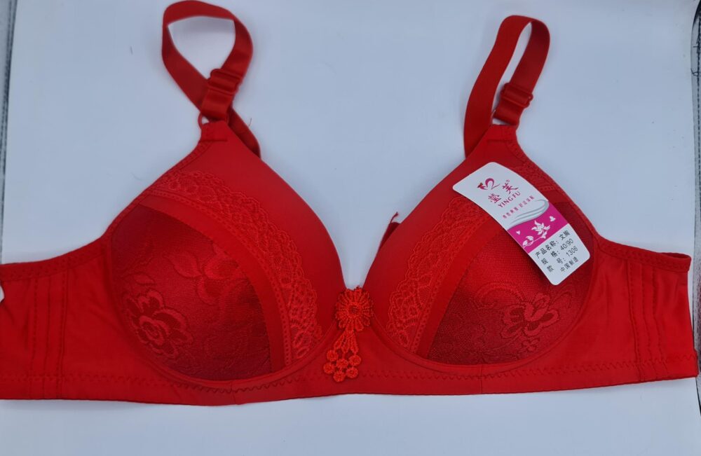Soft Foam Padded Bra red- size 40 & 38